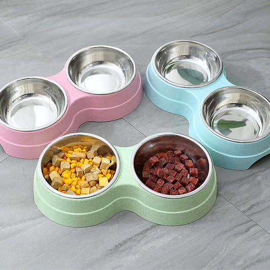 New Double Pet Bowls