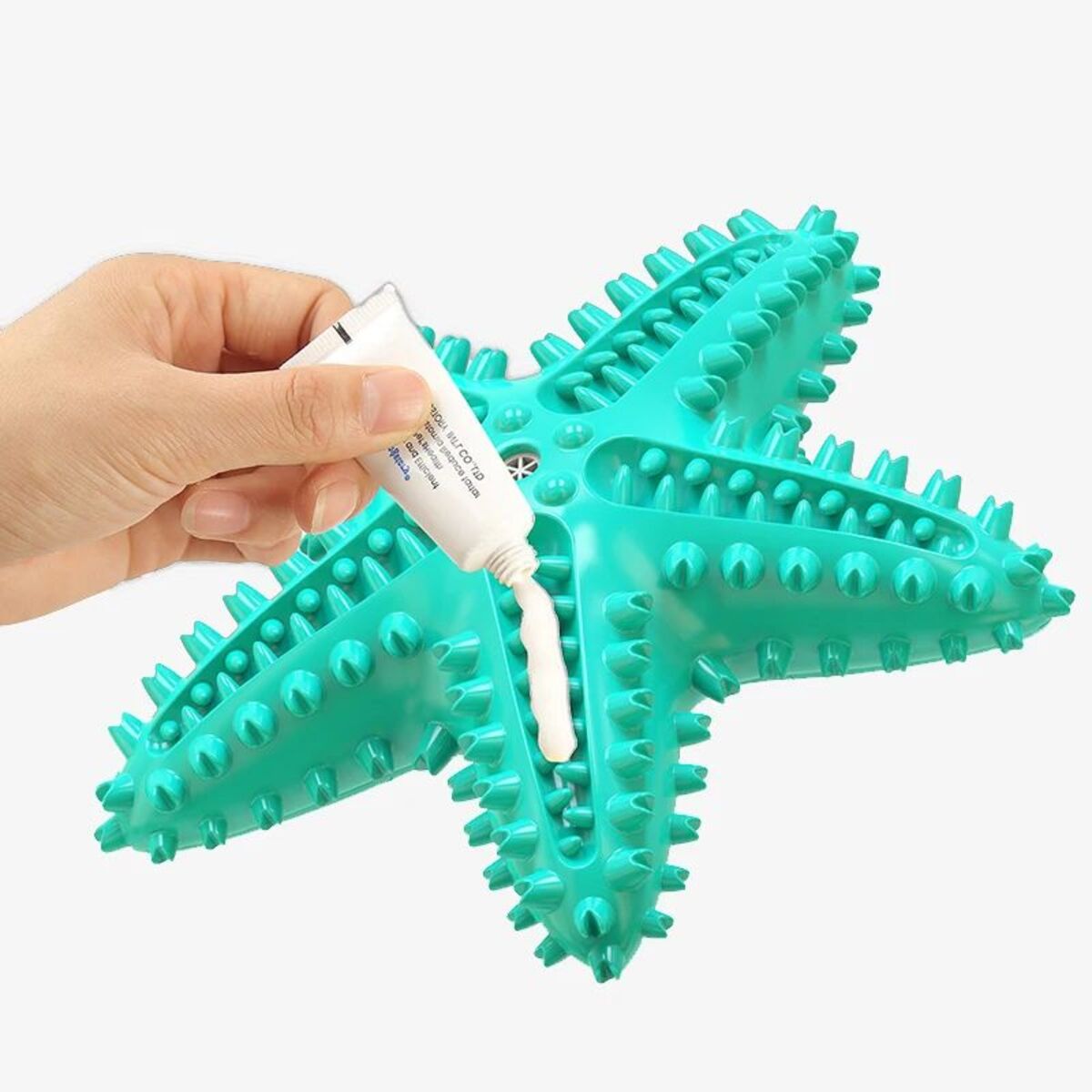 Dogs Tooth Cleaning Chew Funny Interactive Training Starfish Toy