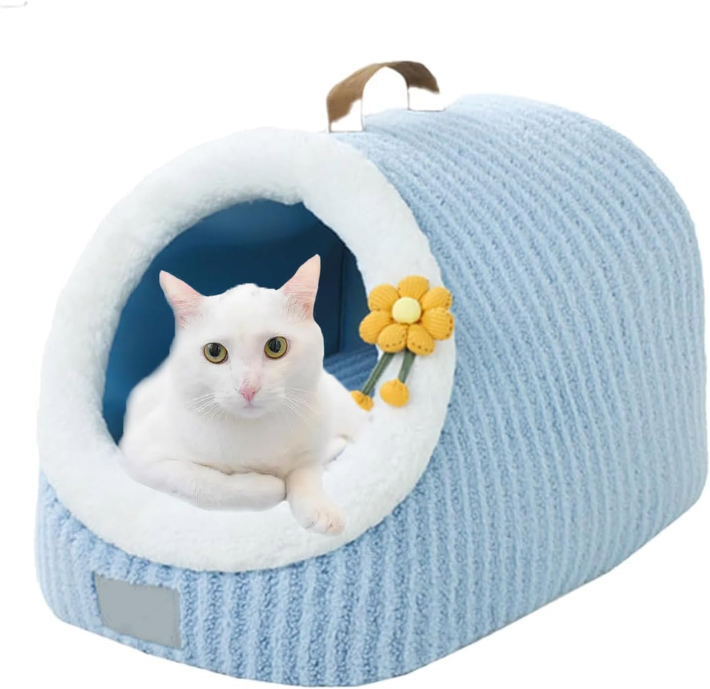Washable Cushioned Pillow  Calming Cozy Soft Cat Beds