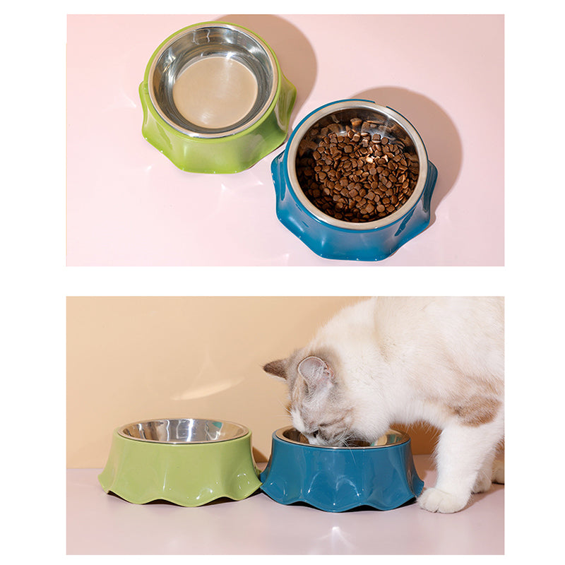 New Stainless Steel Pet Feeding Bowl