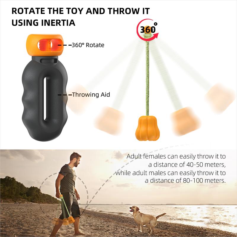 Dog Rope Fetch Exercise Toy
