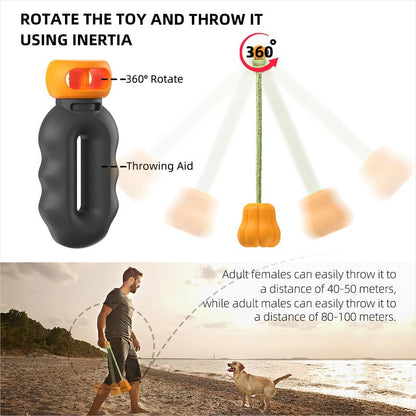 Dog Rope Fetch Exercise Toy