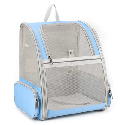 Pet Travel Backpack Carrier | Spacious Transparent Cat Backpack with Ventilation