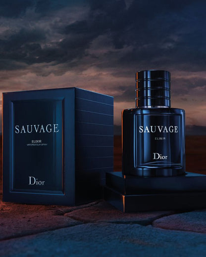 Dior Sauvage Elixir Parfum Spray 100ml Men – Spicy Woody Fragrance
