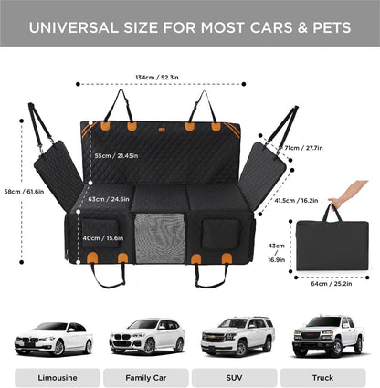 Pet Car Back Seat Cover