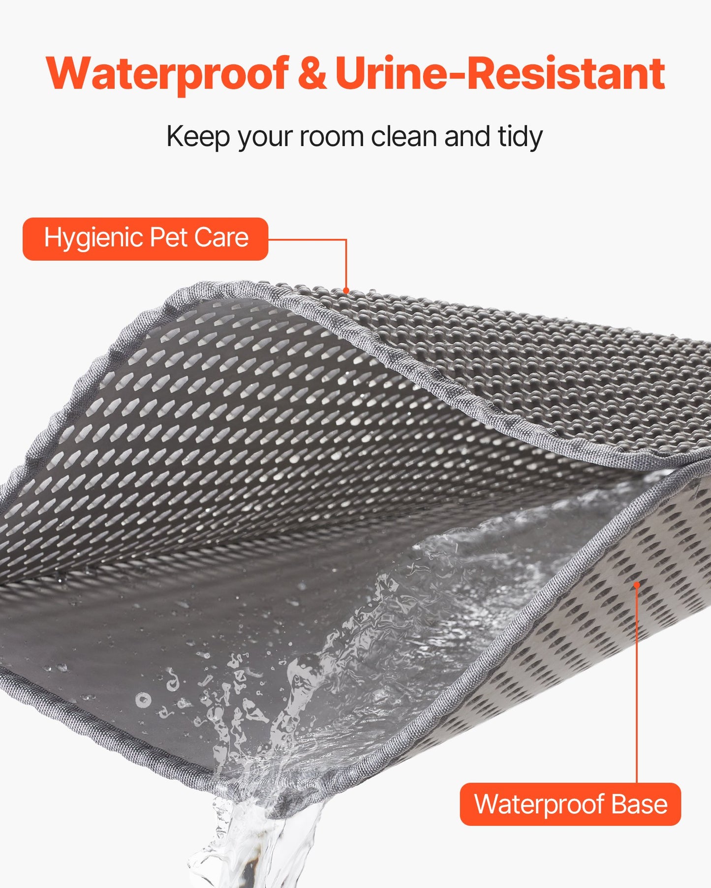 Double-Layer Litter Box Mat