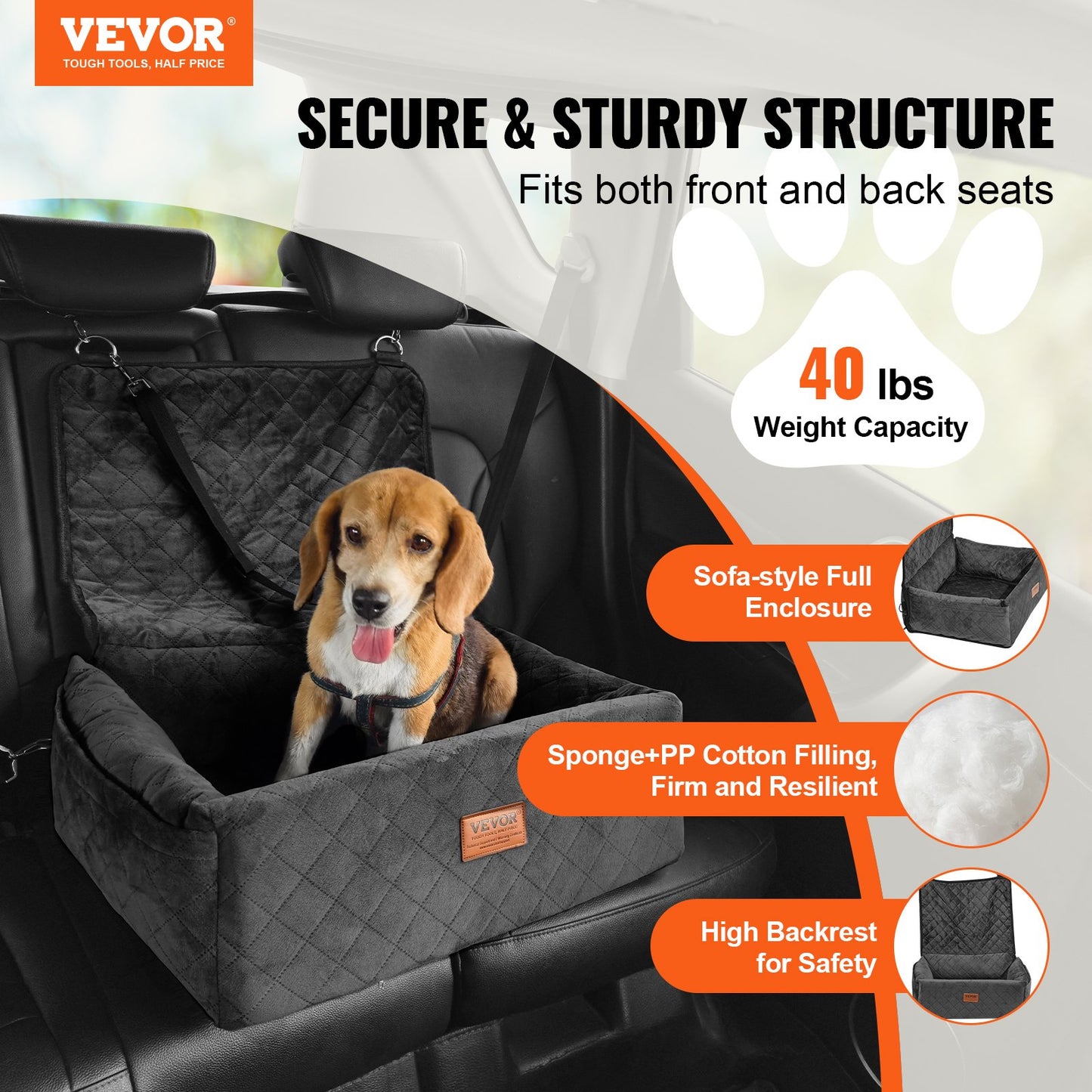 Dog Booster Car Seat