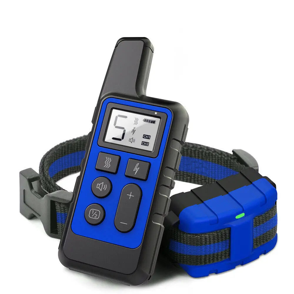 Rechargeable Dog Training Collar with Remote Control for Small Medium Large Dogs