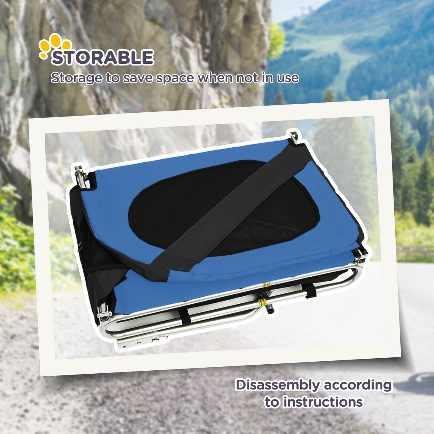 New Steel Dog Bike Trailer