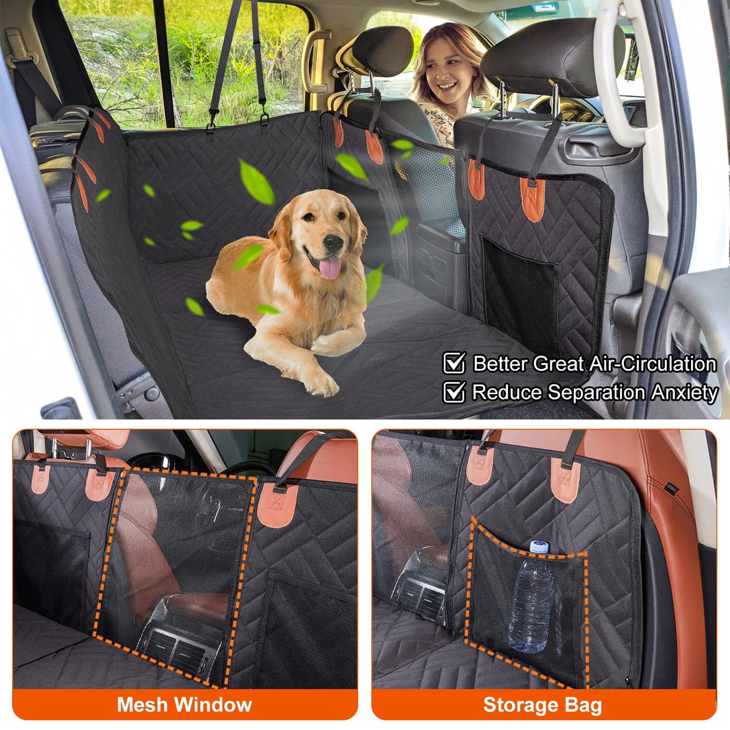1Pc Dog Car Seat Cover