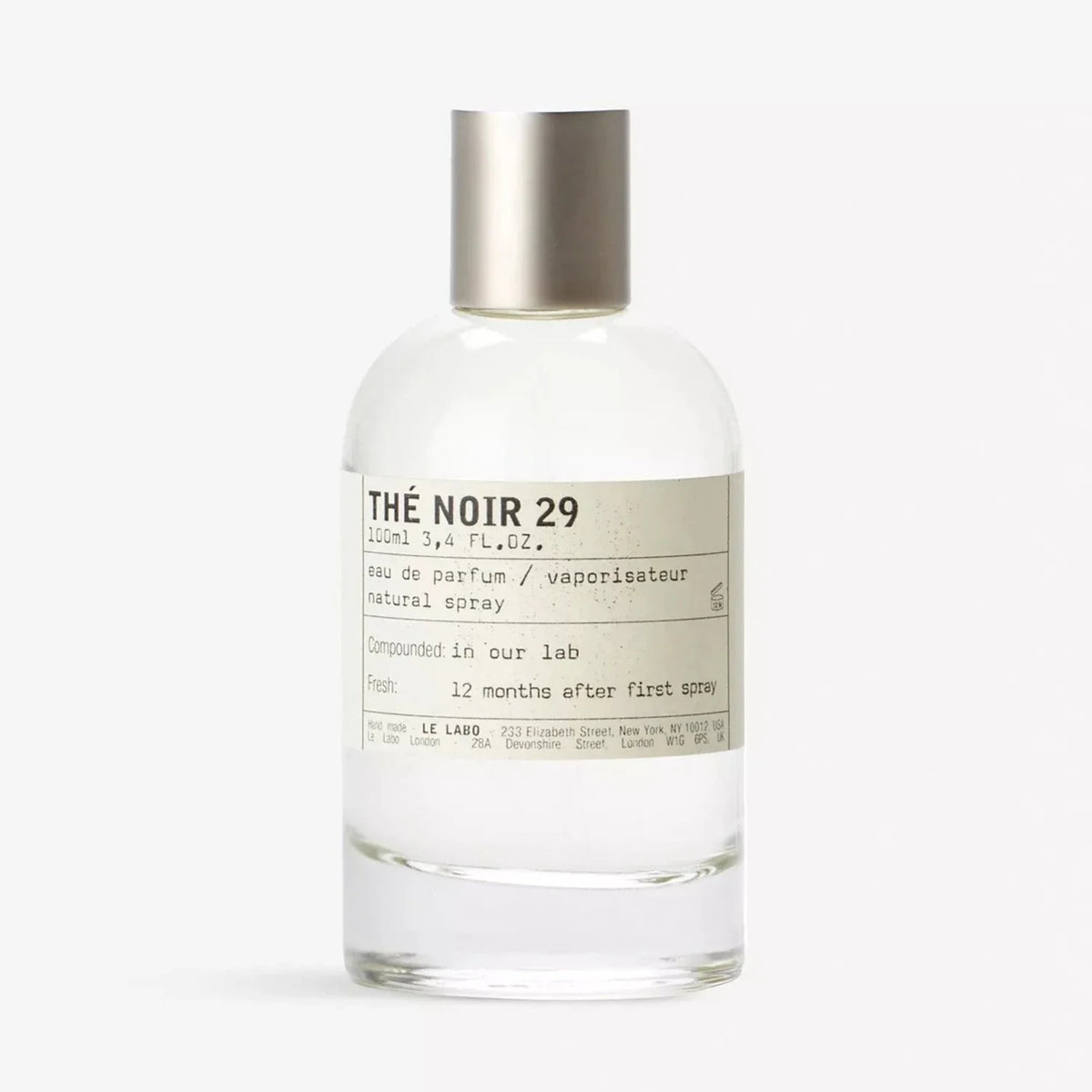 LE LABO THÉ NOIR 29 Eau de Parfum 3.4 oz / 100ml Sealed New Unisex Fragrance