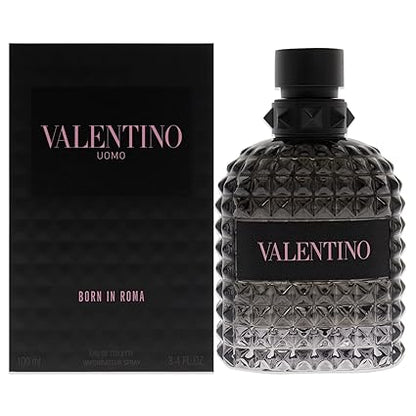 Valentino Uomo Born in Roma EDT 3.4 oz Men – Luxury Designer Perfume