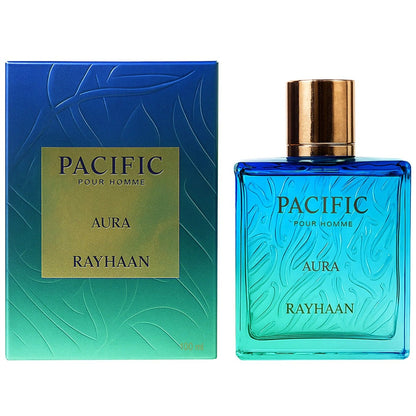 Rayhaan Pacific Aura Eau de Parfum for Men, luxury perfume