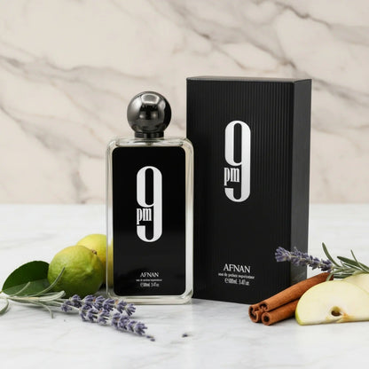 9 PM by Afnan cologne for men EDP 3.3 /3.4 oz New in Box,LUXURY PERFUME