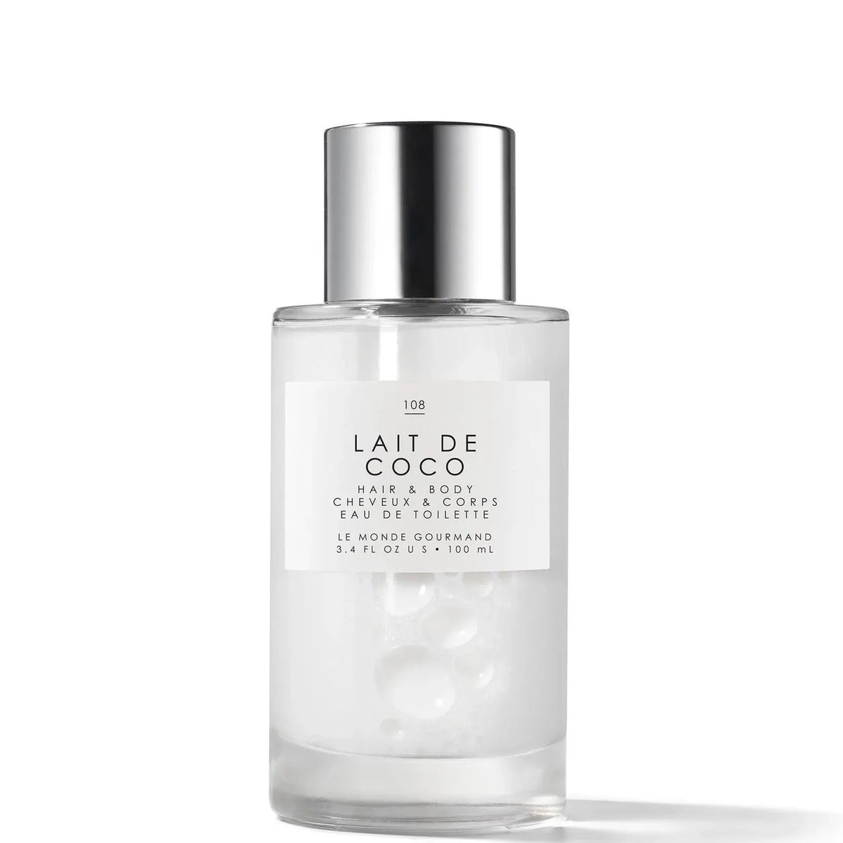 **Le Monde Gourmand Lait de Coco 108 Hair & Body EDT 100ml | Coconut Fragrance**