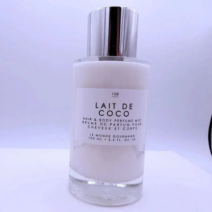 **Le Monde Gourmand Lait de Coco 108 Hair & Body EDT 100ml | Coconut Fragrance**