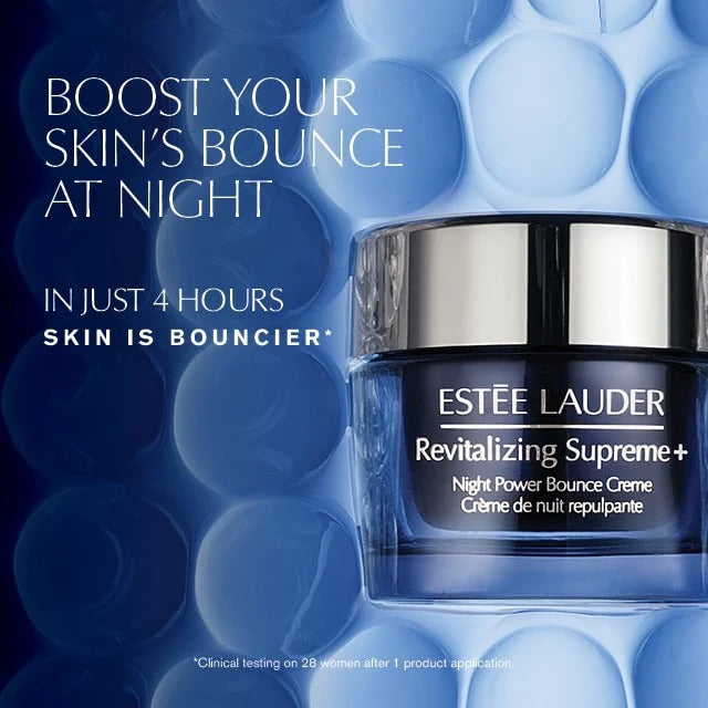 Estée Lauder Revitalizing Supreme+ Night Power Bounce Creme – Anti-Aging Night Moisturizer