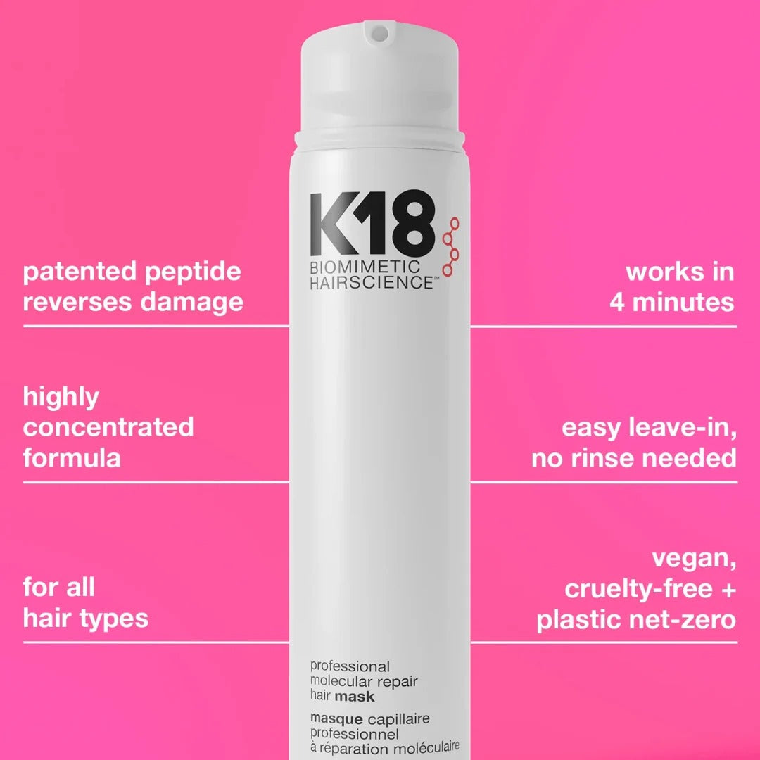 Professional Molecular Repair Hair Mask – Intensive Hair Repair & Deep Conditioning Treatment