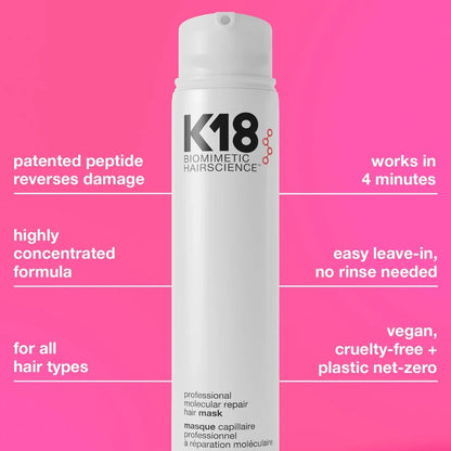 Professional Molecular Repair Hair Mask – Intensive Hair Repair & Deep Conditioning Treatment