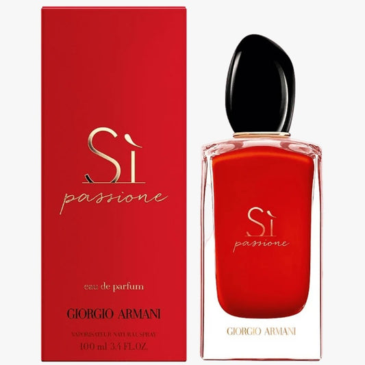 Giorgio Armani Sì Passione EDP Spray 3.4 OZ / 100ML | Luxury Women's Perfume