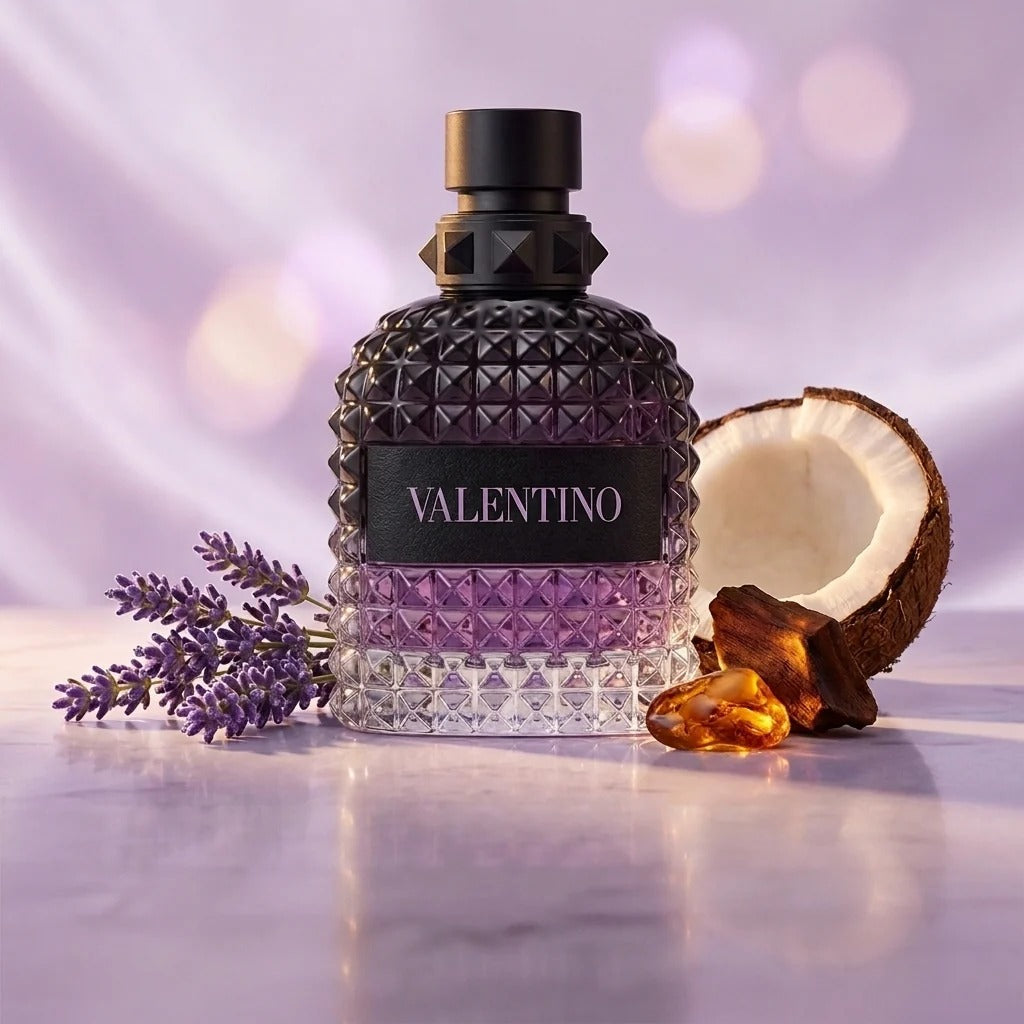 Valentino Uomo Born In Roma Purple Melancholia EDT for Men 100ml | New Release,LUXURY PERFUME