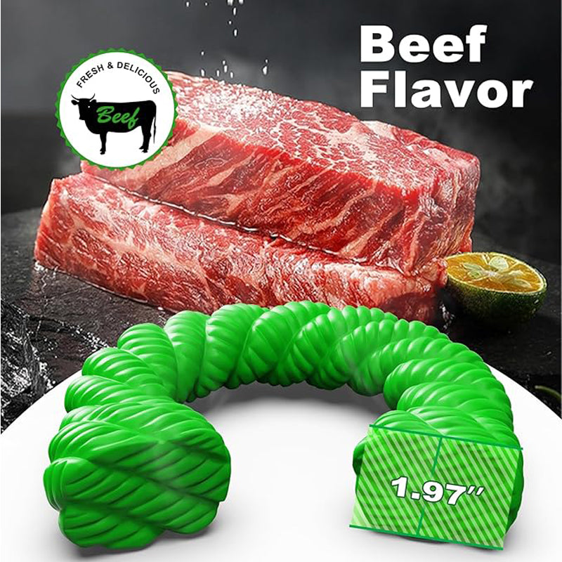 Natural Rubber Horseshoe-Shaped Chew Toys
