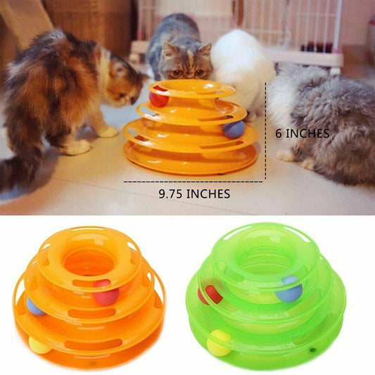 Pet Crazy Ball Disk Interactive Toys