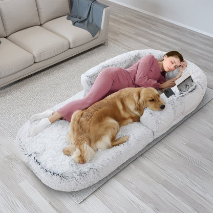 1Pc Large Foldable Human Size Dog Bed
