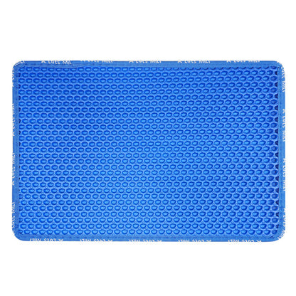 Double Layer Rice Shaped Cat Litter Pad