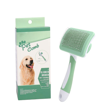 Pets Self Cleaning Slicker Brush
