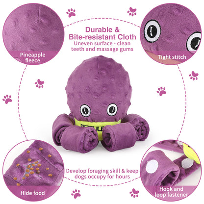 Dog Plush Octopus Toys