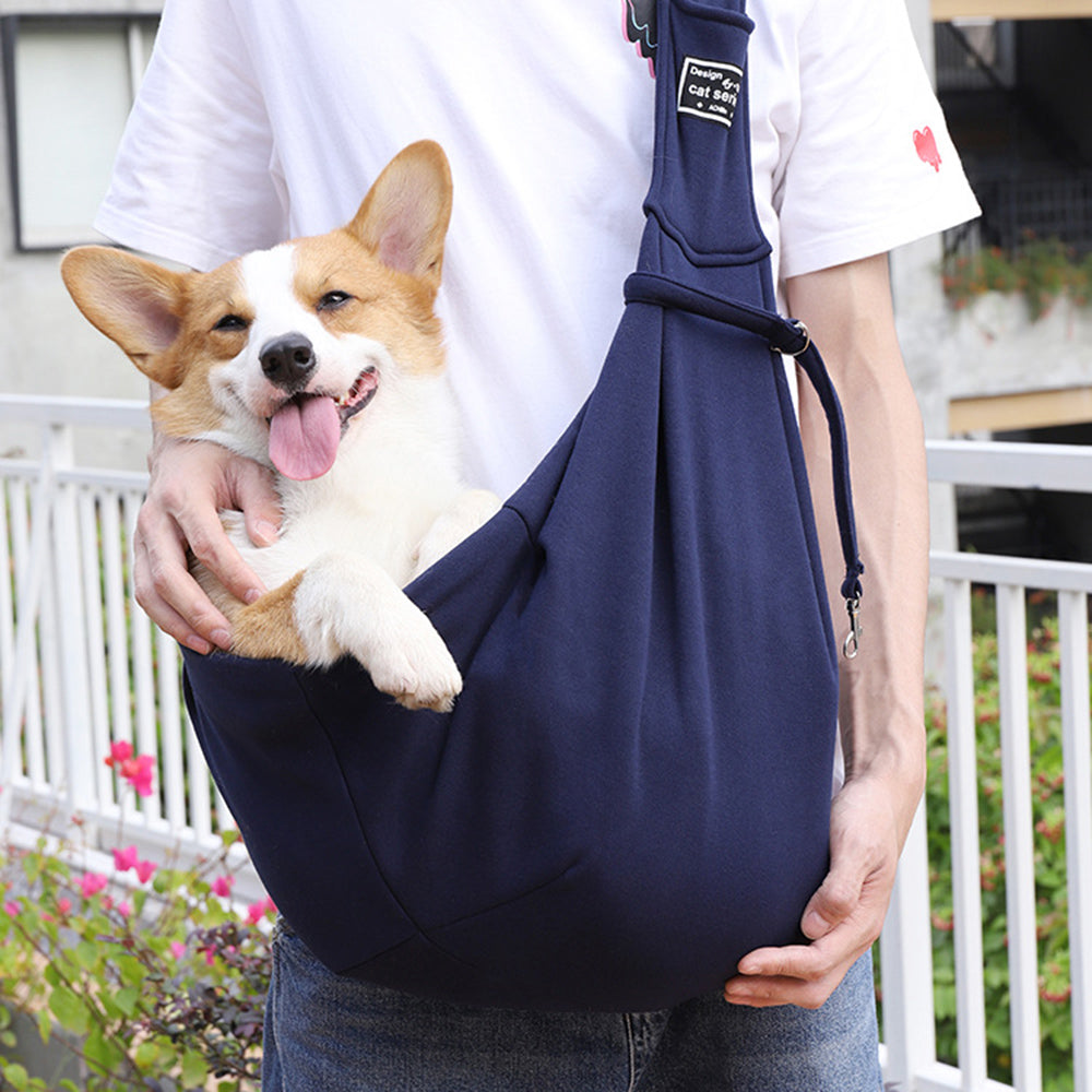 Outdoor Travel Dog Cotton Comfort Single Sling Handbag