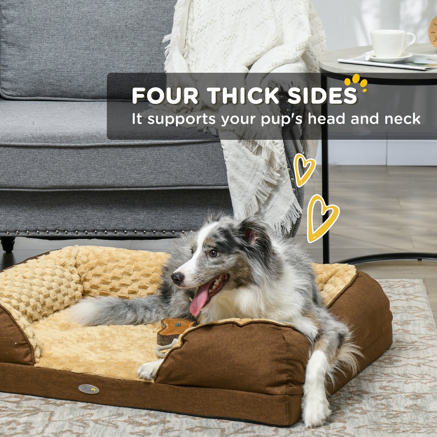 Paw Hut Calming Dog Bed