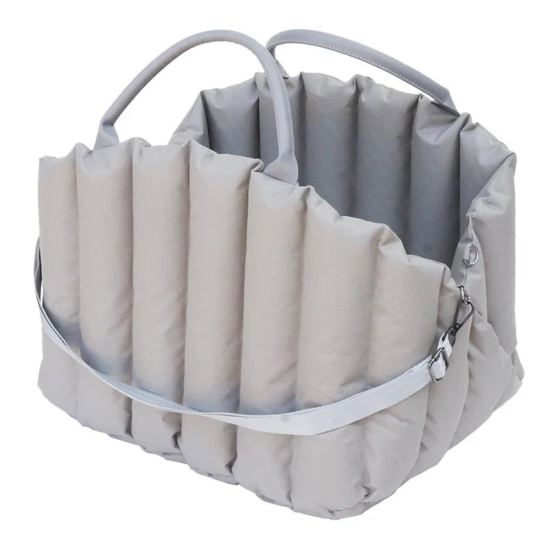 The Paw Purrse™ | Luxury Cat Carrier Tote Bag for Stylish Pet Travel