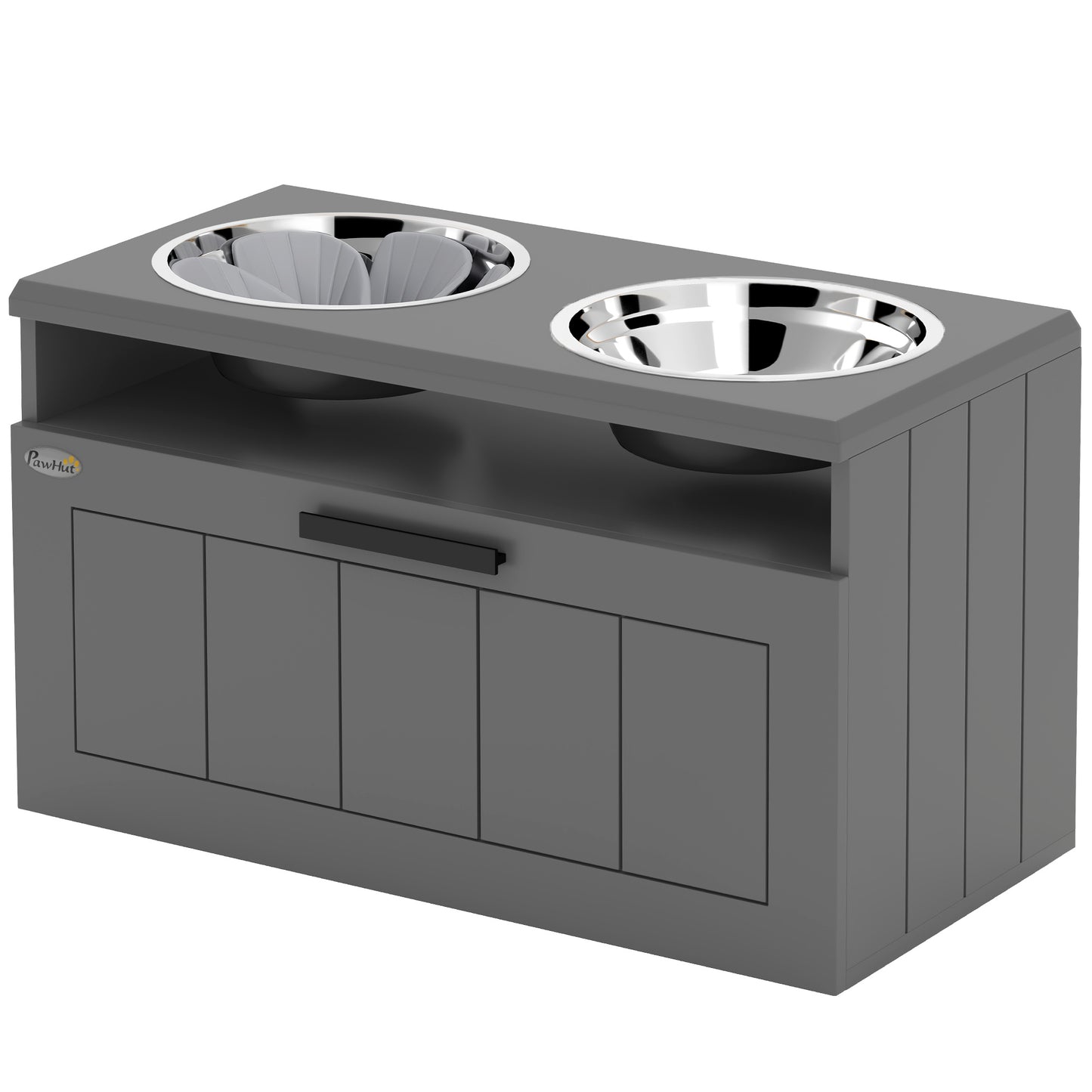Dog Storage Drawer and Slow Feeder Mat