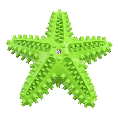 Dogs Tooth Cleaning Chew Funny Interactive Training Starfish Toy