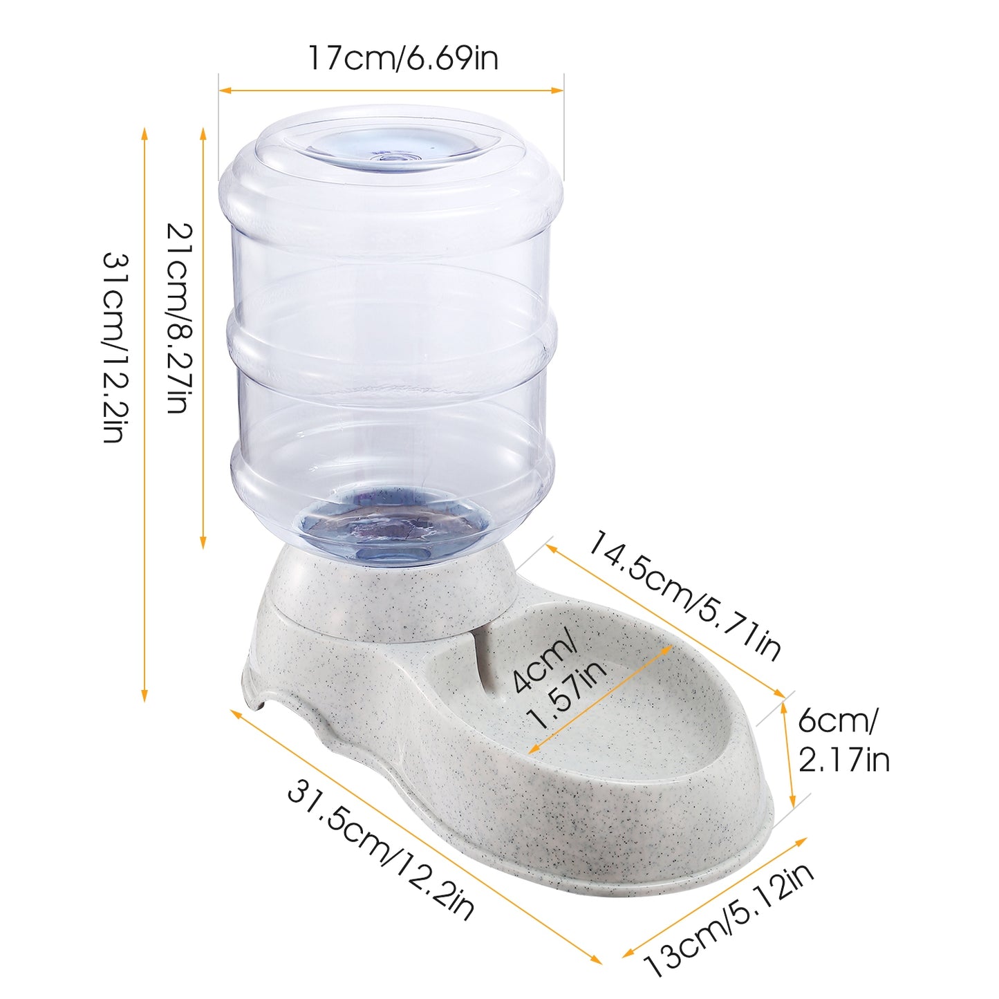 3.5L 1Gal Pet Water Dispenser
