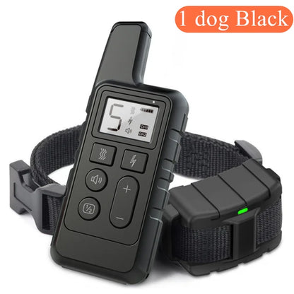 Rechargeable Dog Training Collar with Remote Control for Small Medium Large Dogs