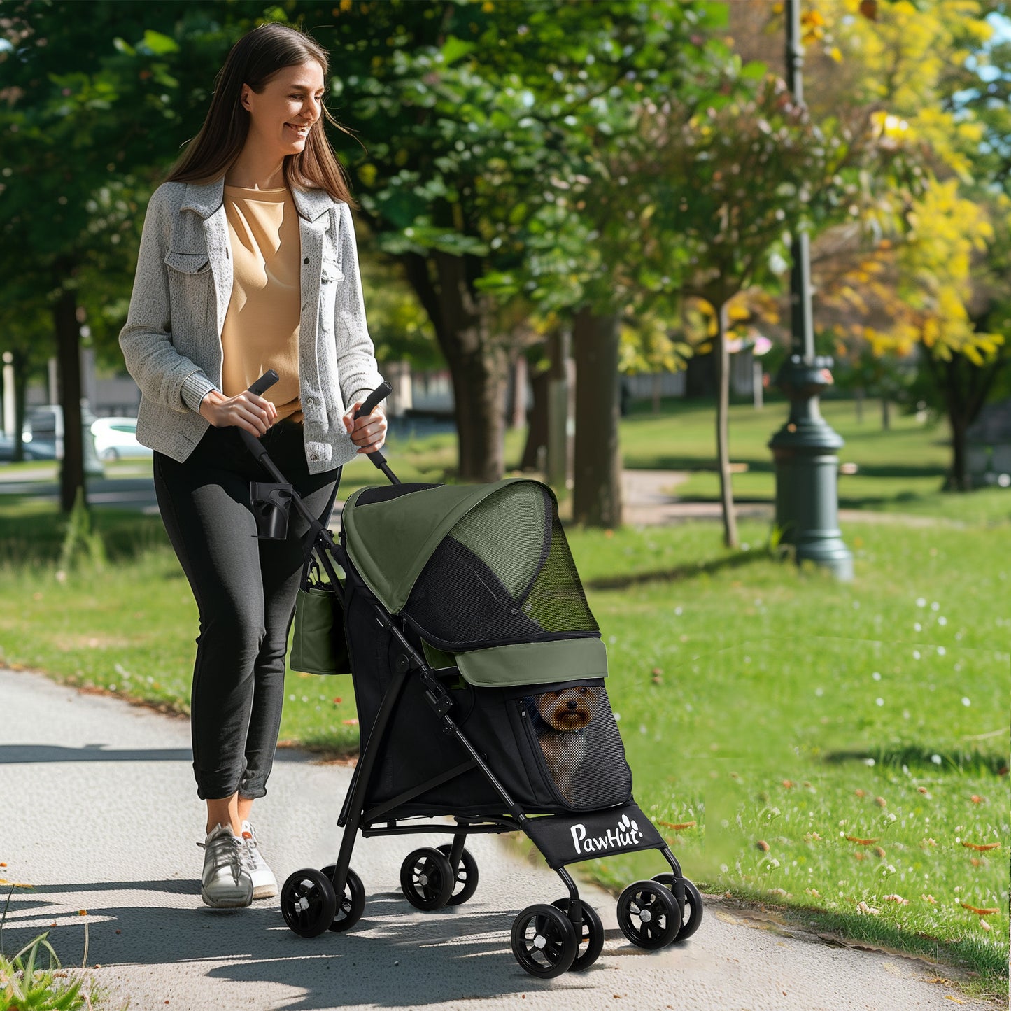 New Foldable Dog Stroller