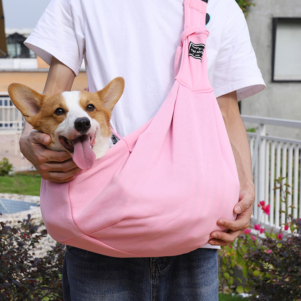 Outdoor Travel Dog Cotton Comfort Single Sling Handbag