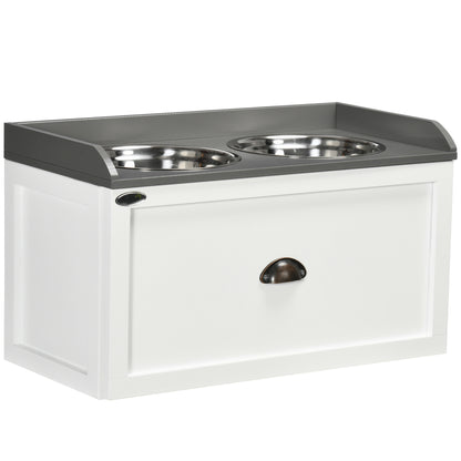 Pet Feeding Station Dish Bowl Set