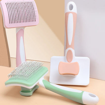 Pets Self Cleaning Slicker Brush