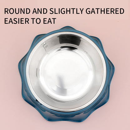 New Stainless Steel Pet Feeding Bowl