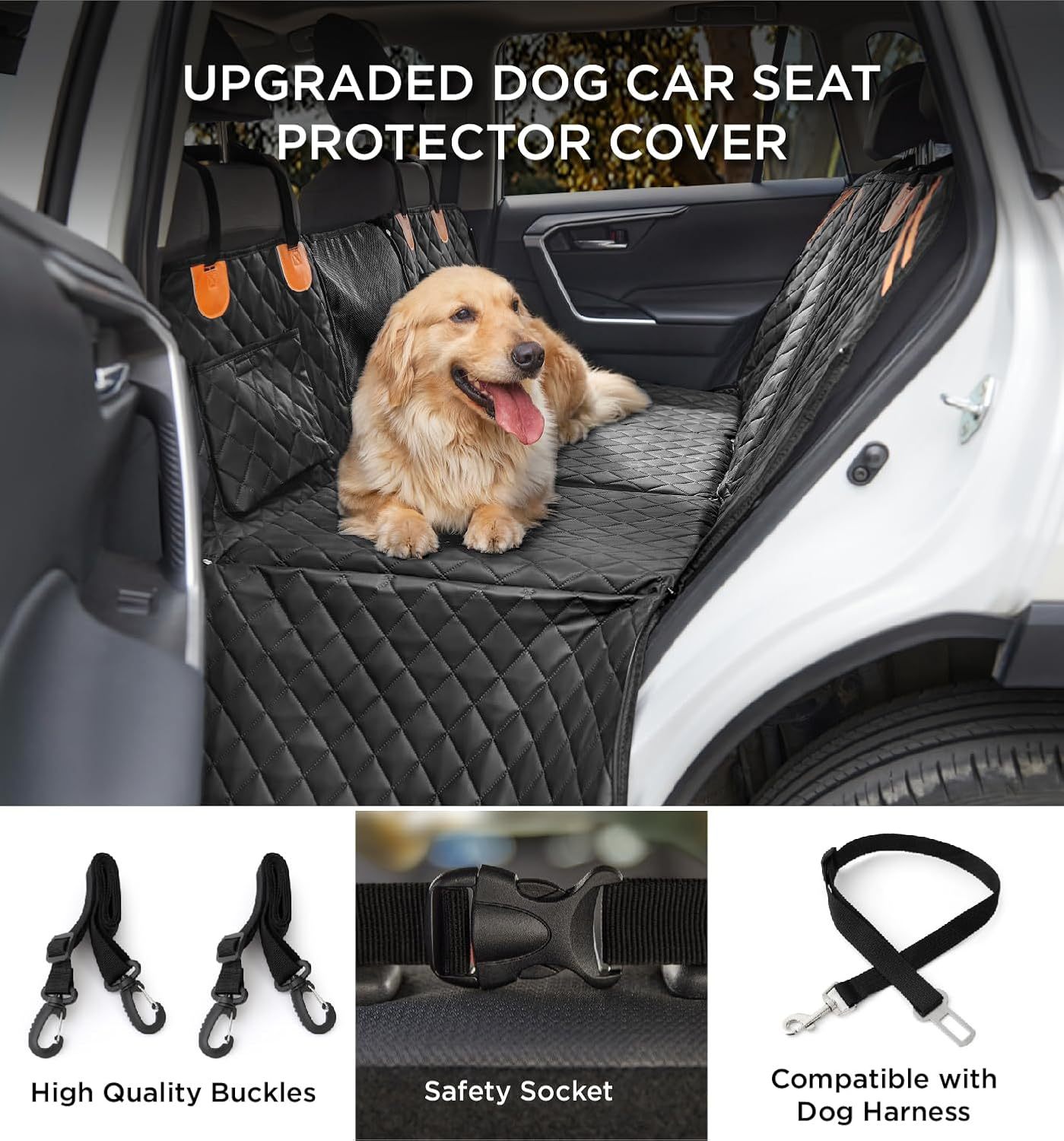 Pet Car Back Seat Cover