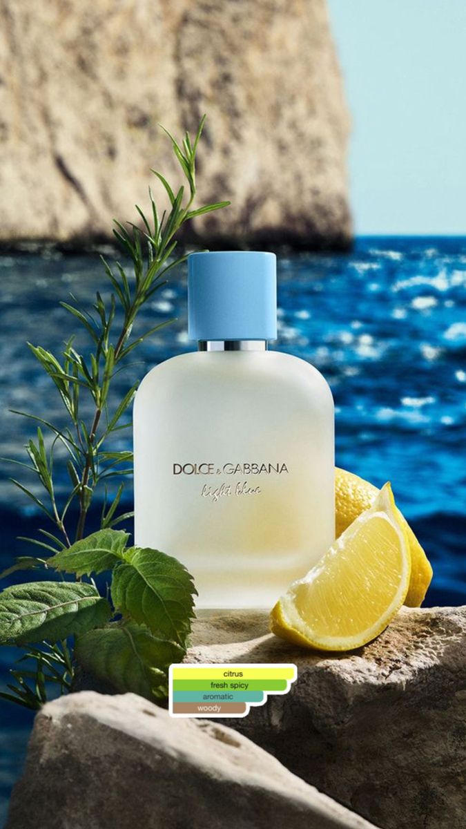 Dolce & Gabbana Light Blue Eau de Toilette for Men 2.5 oz / 75ml