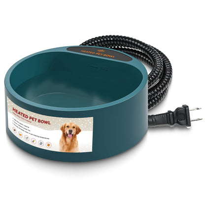 1Pc Heated Water Bowl