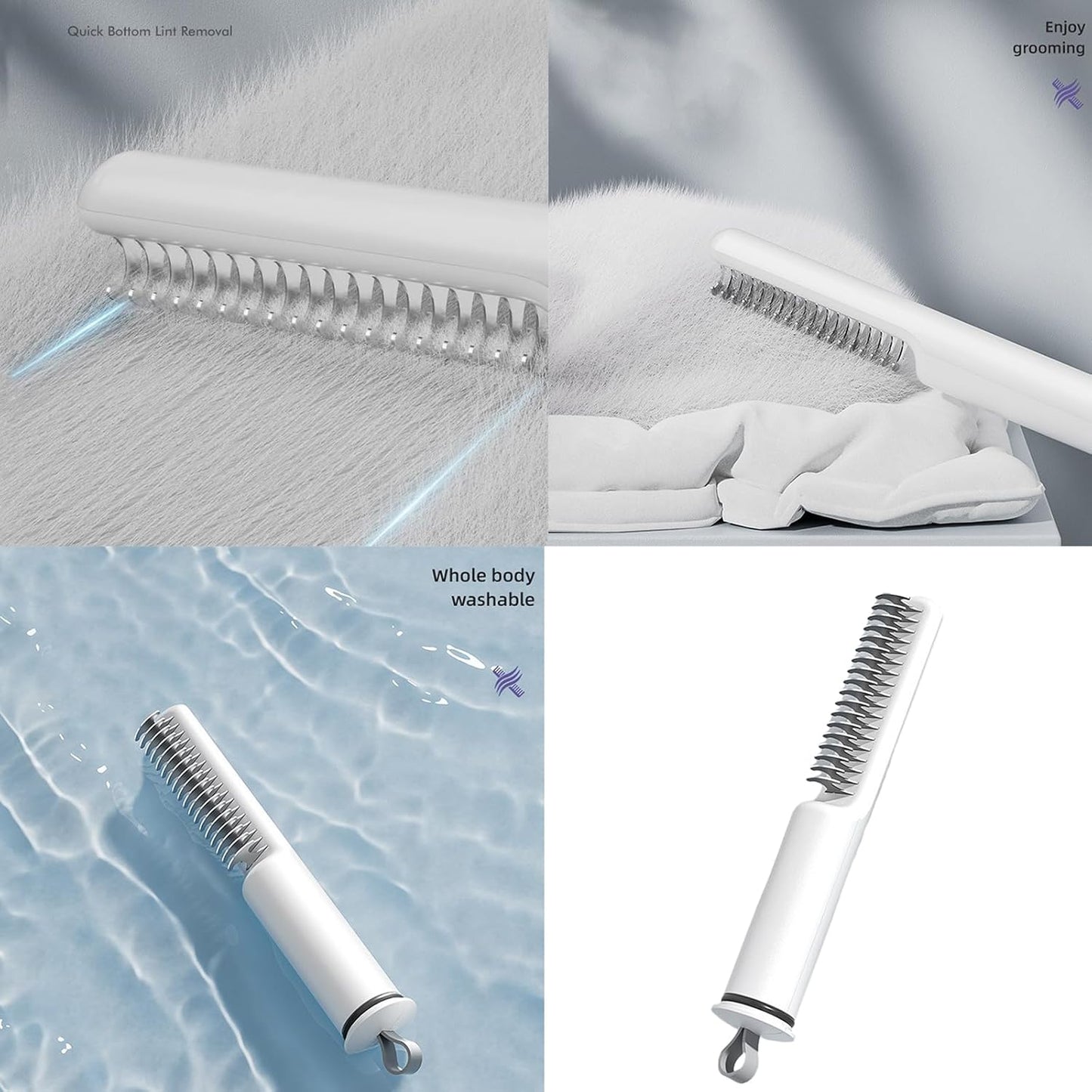 New Stainless Steel Rake Deshedding Tool