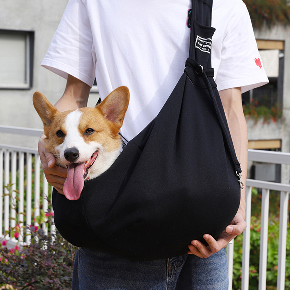 Outdoor Travel Dog Cotton Comfort Single Sling Handbag