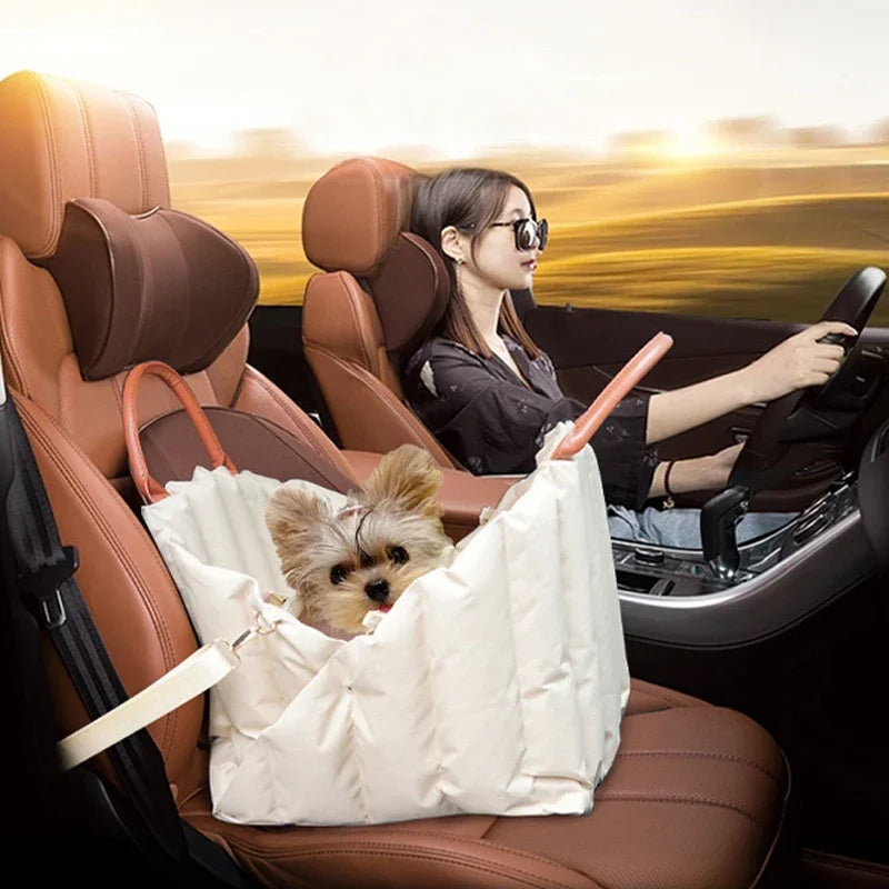 The Paw Purrse™ | Luxury Cat Carrier Tote Bag for Stylish Pet Travel