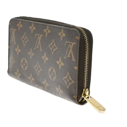 Louis Vuitton Monogram Zippy Long Wallet M60017 – Brown Leather Wallet